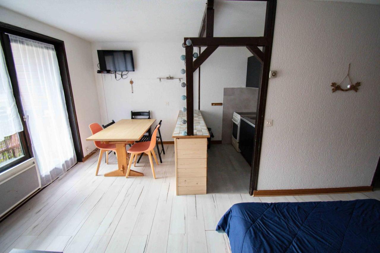 Relai S11: Ski-Side Studio with Mountain View and Wi-Fi Saint-Jean-d'Aulps Exterior photo