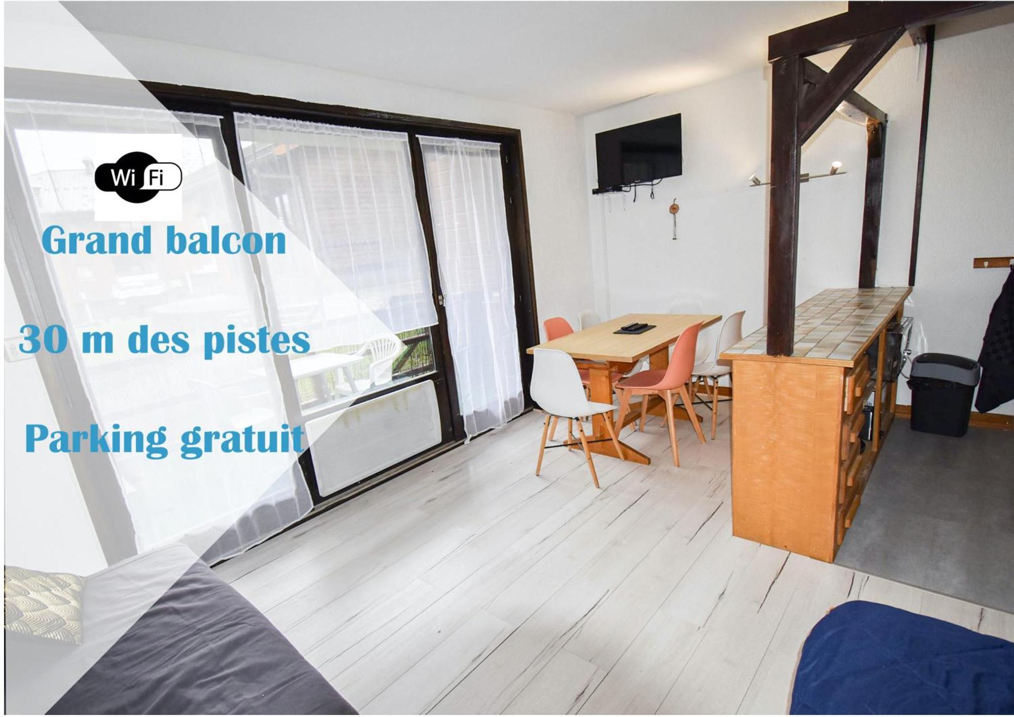 Relai S11: Ski-Side Studio with Mountain View and Wi-Fi Saint-Jean-d'Aulps Exterior photo